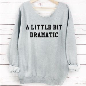 NEW Dramatic Oversized Sweater, Womens Sweatshirt